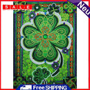 5D DIY Part Special Drill Diamond Painting Oven Leaf Clover Home Wall Art Craft