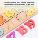 ABC Puzzle Digital Wooden Toys Early Learning Jigsaw Preschool Educational Toys