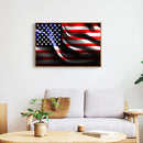 5D Diamond Painting National Flag Full Round Mosaic Canvas Picture Home Decor