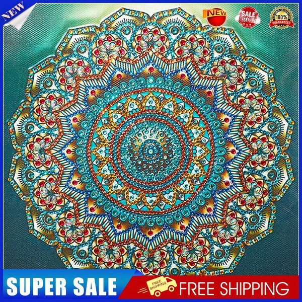 5D DIY Partial Special Shaped Drill Diamond Painting Mandala Decor (YK187)
