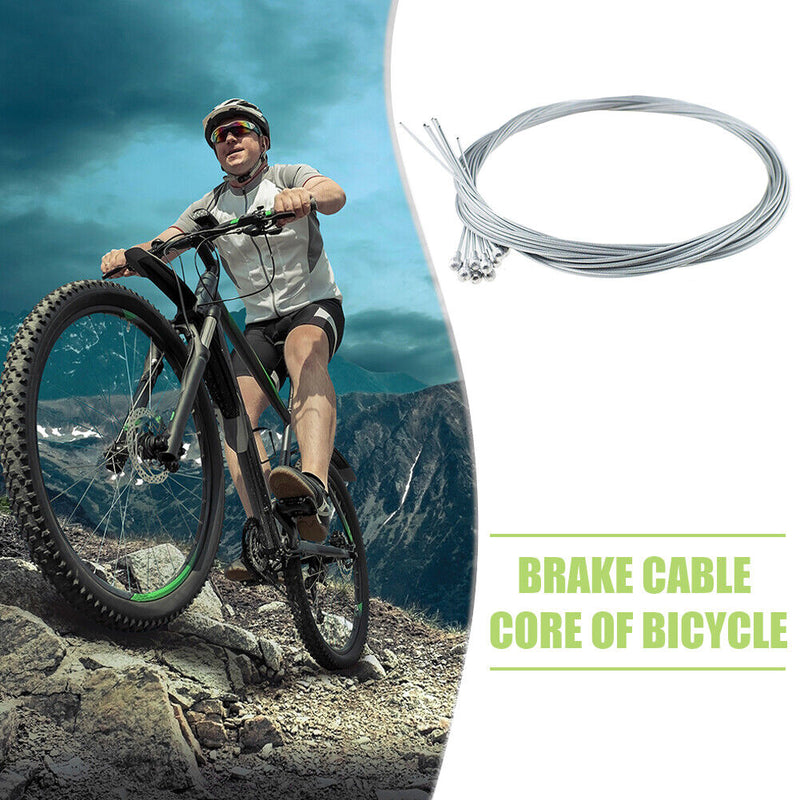 10pcs Road Bicycle Brake Inner Cable Bike Brake Wire Core Cycling Parts Newly