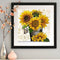 Sunflower 5D DIY Full Drill Diamond Painting Embroidery Kits Cross Stitch Newly