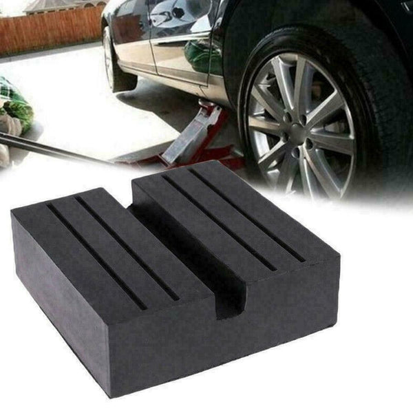 Universal Car Repair Square Slotted Frame Rail Floor F5X3 Hot Rubber Jack D2X9