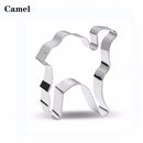 Stainless Steel Eid Mubarak Cookie Cutter Cake Mold Biscuit Mould Moon Star