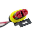 HID Fog Plug Terminal Car SUV Boat Sealed Waterproof Electrical Wire Connector