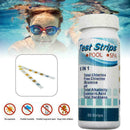 6 In 1 50pcs Water Test Strips Swimming Pool Test Strips E6M8 Testing L7H6 S7Y5