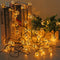 LED Solar String Light Hollow Moroccan Ball Lantern Garden Decor (Warm 7m)