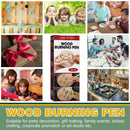 3pcs Wood Pyrography Pens Practical Chemical Wood-burning Pens Woodworking Tools