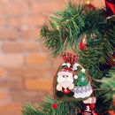 Xmas Drawstring Sack Tree Hanging Ornaments Pendant Children Holiday Gift Bag