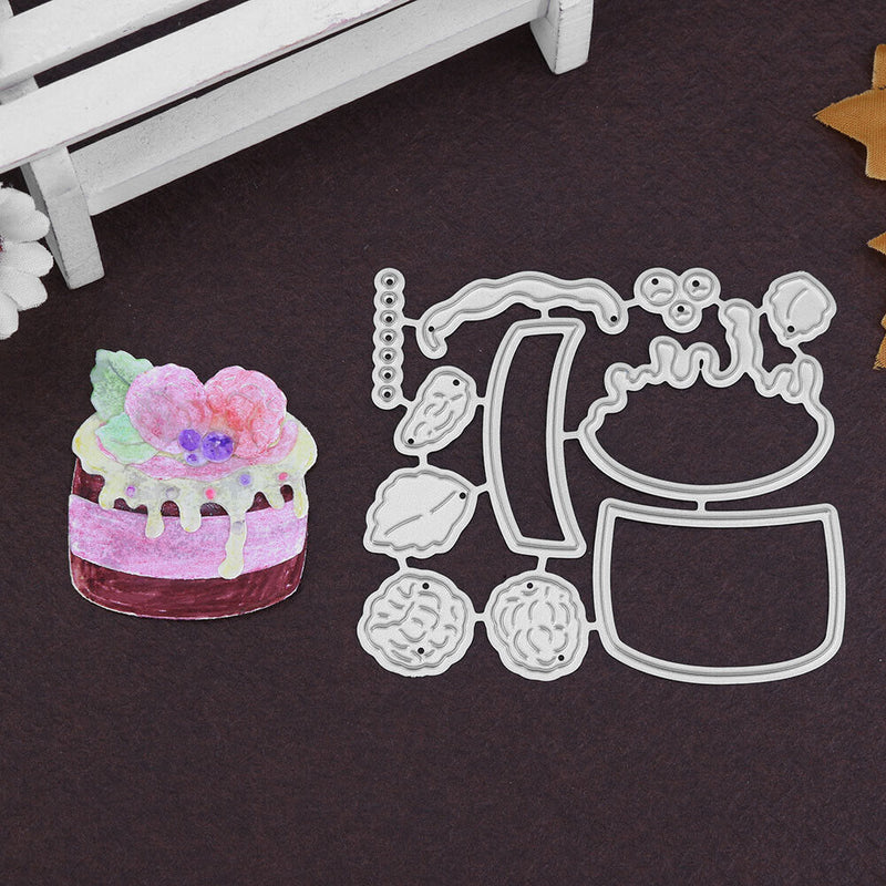 Cake Cutting Dies Stencils Scrapbook Embossing DIY Album Card Gift (GG0182)-2356