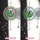 DIY Diamond Painting Double-sided Hanging Rotatable Wind Chime (GSP207)