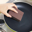 Sponge Eraser Descaling Rub Cleaning Rust Kitchen Tool (Brown)