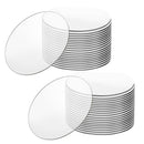 Resistant Crafts Smooth Round Shape Circle Clear Acrylic Sheet Transparent