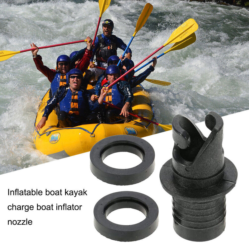 Kayak Inflatable Air Nozzle Valve Hose Adapter Rowing Diving Boats Accessor