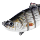 Fishing Lure 6 Segment Lifelike Fish Hooks Baits Swimbait Fishing Lures