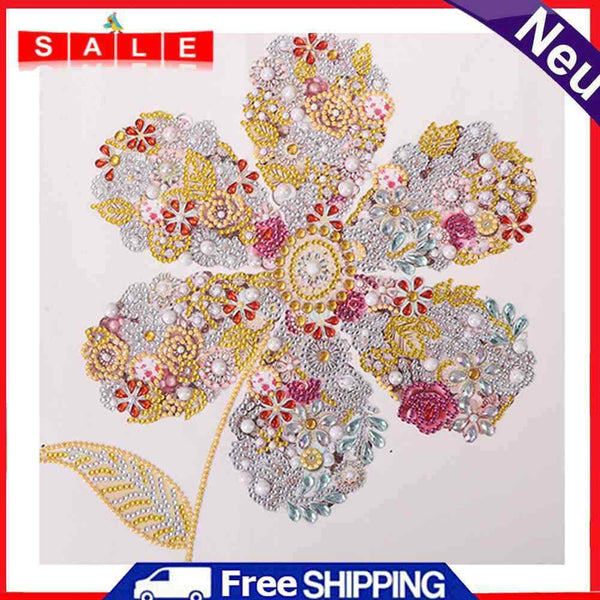 Special Shaped Flowers 5D DIY Diamond Painting Kit Part Drill Home Decor Craft