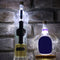4pcs LED USB Rechargeable Shiny Bottle Cork Stopper Cap Lamp (Pure White) Newly
