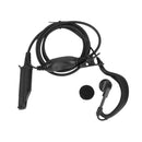 JUNERAIN Single Headphones with PTT Microphone for Baofeng BF-9700 Towels BF-UV9R