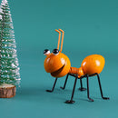 Outdoor Garden Home Decor Lawn Sculptures Metal Ant Ornament Ants Decorative