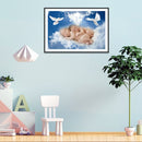 5D DIY Full Drill Diamond Painting Baby Embroidery Craft Kits Bedroom Wall Arts