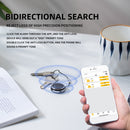 W8 Mini Tracking Device Bluetooth-compatible 4.0 Tag Key Finder (Black)