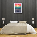 Oil Painting By Number Kit Seaside Scenery Canvas Modern DIY Hand Paint Drawing
