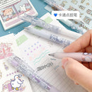 Supplies Pen Shape Double Sided Adhesive Dispensing Glue Dots Stick Roller