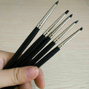 5pcs Silicone Rubber Shapers Clay Sculpting Pottery P7U7 Hobby Modelling F4S1