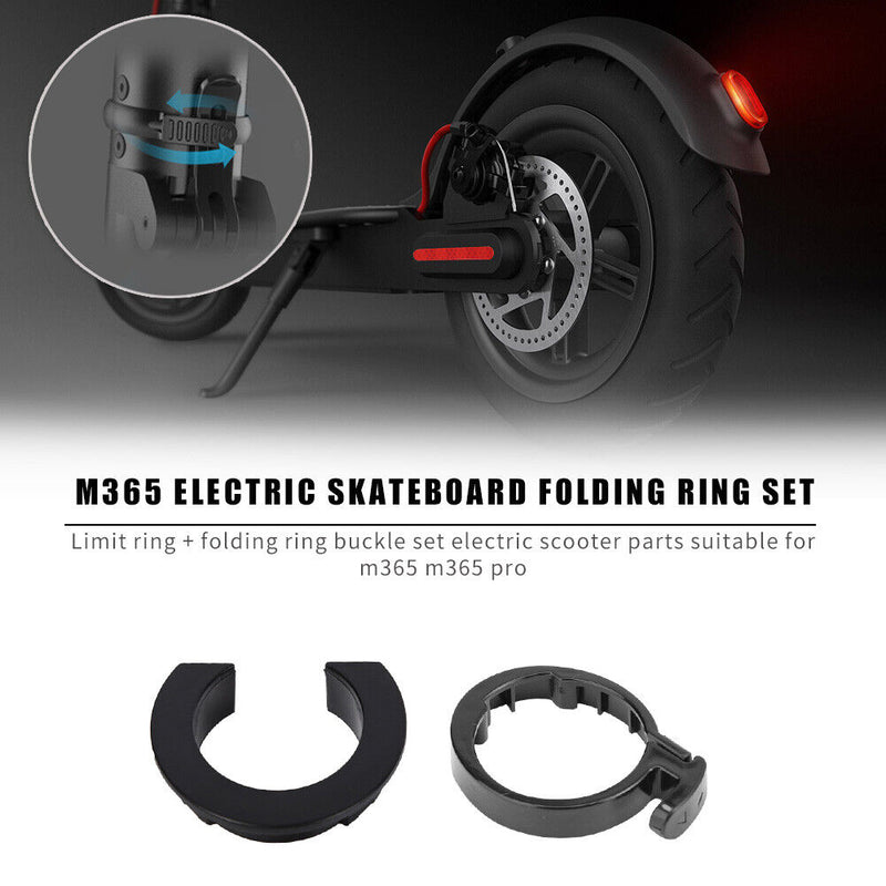 2pcs Electric Scooter Limit Ring + Folding Ring Buckle for M365 Pro Kick Sc