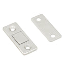 1 Set Ultra-Thin Door Magnet Magnetic Door Stopper for Drawer Closer Kit Newly