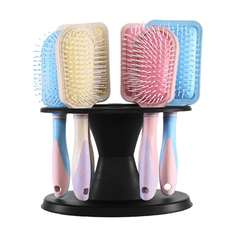 Hair Styling Comb Storage Tools Round Stand PP Comb Storage Rack for Salon Home