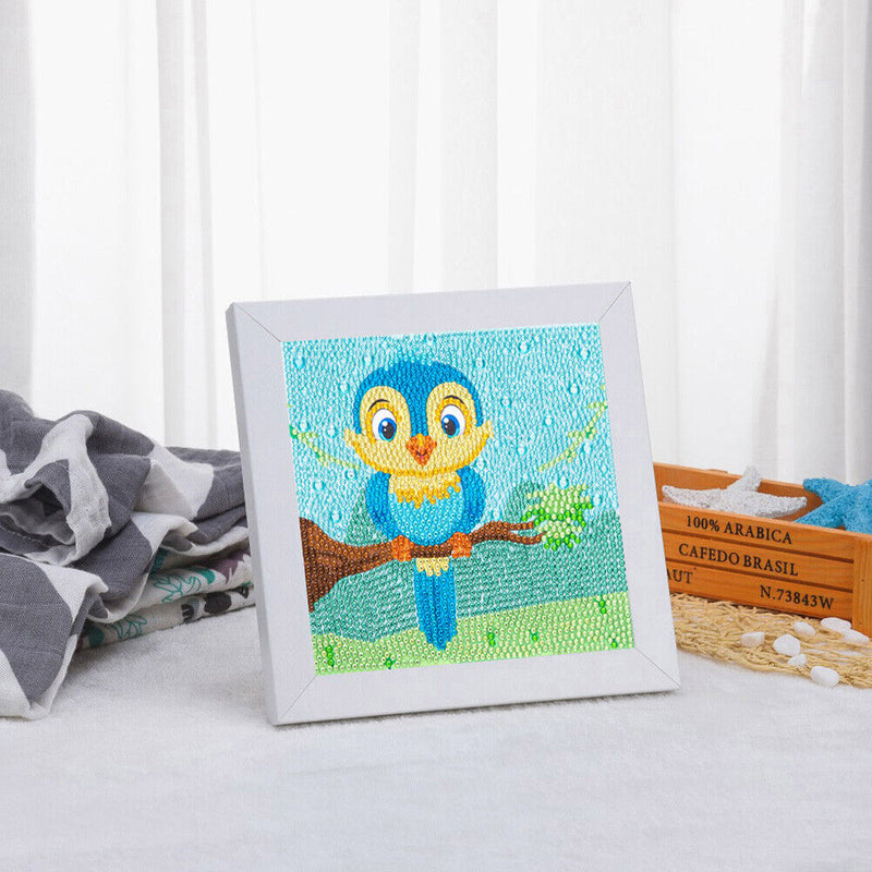 DIY Diamond Painting Full Round Crystal Drill Animal Decor for Kids (DX050)