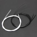 2 Sets Strings Nylon Black Transparent Replacement Part for Ukulele Guitar Newly