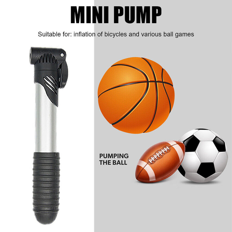Bicycle Pump Mini Portable Aluminum Alloy Bike Air Pump Cycling Tire Inflator