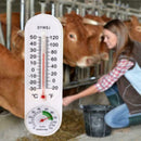 Garage Indoor Wall-mounted Greenhouse Hygrometer Breeding U3G8