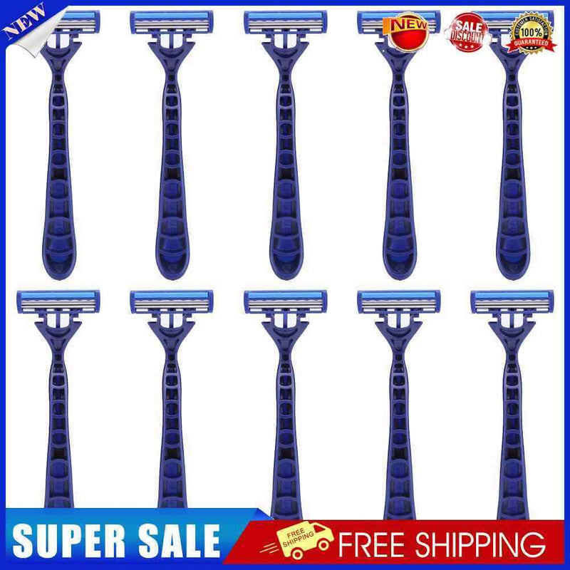 Plastic Handle Antislip Manual Shaver Supplies Traditional Razor Face Care