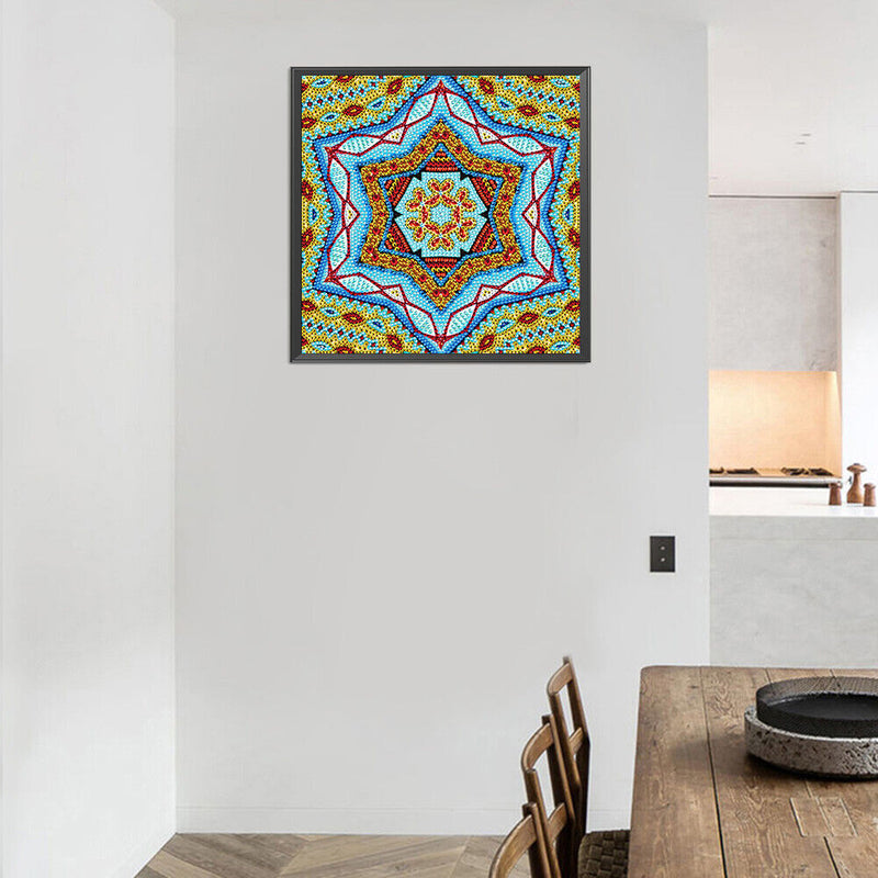 DIY Diamond Painting Kit Mandala Full Special Shape Crystal Drill (KA165) Newly