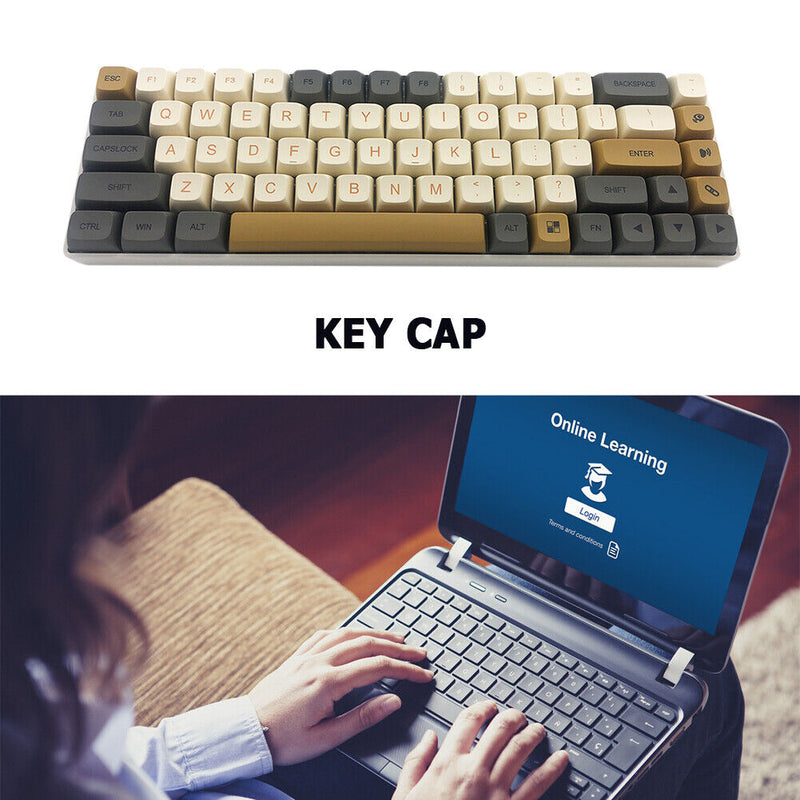 PBT Keycap for MX Switch Computer Keyboard Key Cap Replacement Dye-Sublimation