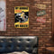 Car Beauty Tin Wall Signs Bar Bedroom Decorative Home Metal Plate Art Poster
