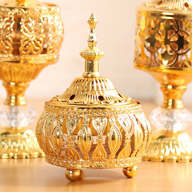 Middle Eastern Incense Burner Fashion Metal Sandalwood Censer Decoration