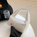 Women PU Leather Clutch Bag Solid Female Cylinder Tote Phone Small Purse Handbag
