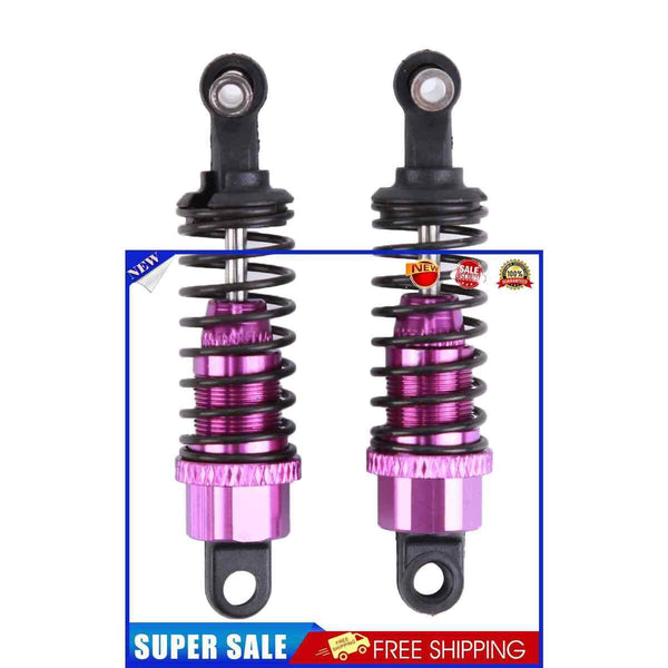 #A 2Pcs RC Cars 65mm Spring Shock Absorber Upgrade Parts for Wltoys 1/18 A959 A9