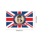 10pcs Polyester England Flag Hand Waving Hanging Banner with Flagpole (01) Newly