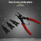 4 In 1 Circlip Plier Set Combination Snap Ring Plier Retaining Clip Pliers Q5U5