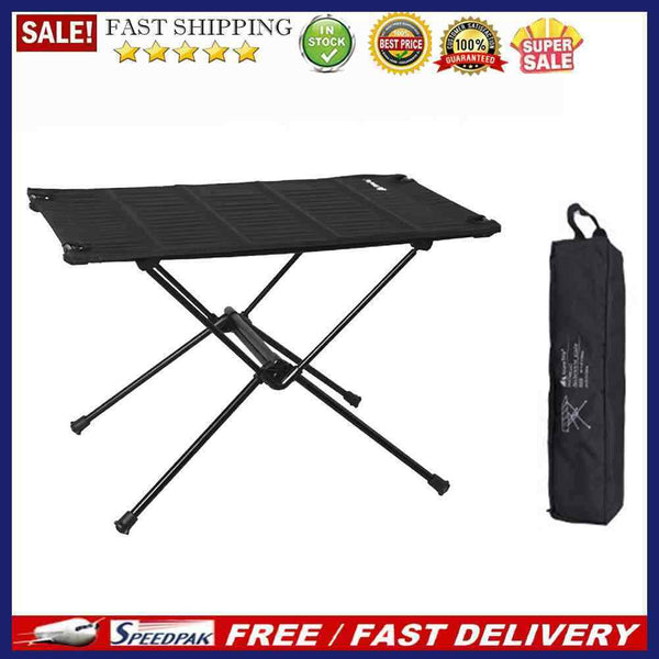 Shinetrip BBQ Picnic Hiking Table Foldable Camping Furniture Desk (Black)