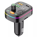 Bluetooth 5.0 Wireless Car FM Transmitter Radio MP3 USB 2 Charger Player X7C8