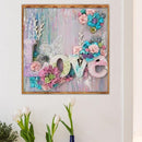 5D DIY Full Drill Diamond Painting Cross Stitch Mosaic Craft Kits (Love02)