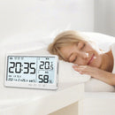 LCD Display Clock Art Quartz Electronic Clock Alarm Clock Home Decor