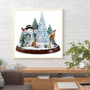 DIY Diamond Painting Christmas Full Round Drill Mosaic Picture Xmas Decoration