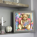 5D DIY Diamond Painting Kits Full Round Drill Cartoon Bear Mosaic Picture Cra